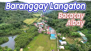 Langaton Bacacay Albay Aerial View