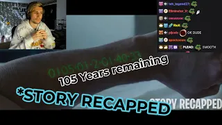 xQc reacts to 'A World Where Humans Use Time as Their Age and Money, So If Run Out of Time You Die'