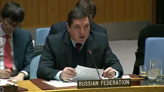 Выступление В.К.Сафронкова на заседании СБ ООН по ситуации на Ближнем Востоке
