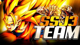 IM ACTUALLY SURPRISED HOW WELL THE FULL SSJ3 TEAM PERFORMED!!! | Dragon Ball Legends