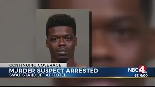 Murder suspect arrested at north Columbus hotel