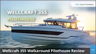 2023 Wellcraft 355 Pilothouse Center Console Boat Walkthrough Review