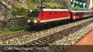 Modelleisenbahn H0 - Fahrbetrieb August 2020 + Railjet Special