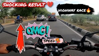 Honda CB Hornet 160R VS Pulsar 150  | DRAG RACE ❤️‍🔥| Power 💥| Highway battle 🔥| UNKNOWNSHIFTER |