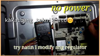 Devant led tv no power repair tutorial