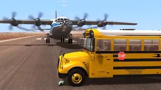 Magic School Bus Crashes | BeamNG.drive