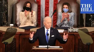 President Joe Biden's First Address to a Joint Session of Congress | FULL SPEECH AND TRANSCRIPT