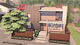 MT. KOMOREBI MODERN HOUSE 🌸 The Sims 4 Speed Build | No CC