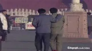 Archive footage: 25th anniversary of Tiananmen Square massacre