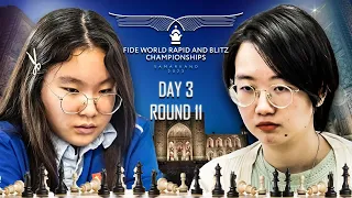 Ang LAST Round fight ni Miao Miao sa FIDE Rapid Chess Championship 2023 Womens