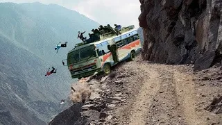 World's Most Dangerous Mountain Roads, Fastest Climbing Heavy Equipment Truck Operator Skill Working