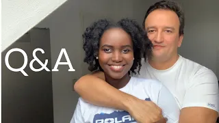 Q&A || OUR AGE DIFFERENCE|| INTERRACIAL COUPLE