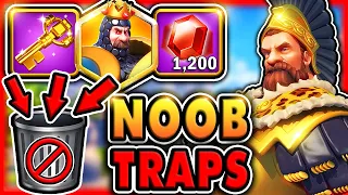 What Are "Noob Traps" in Rise of Kingdoms? AVOID MISTAKES!