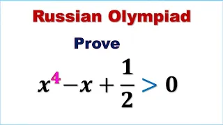 Math Olympiad Question | Inequality | Russian Math Olympiad