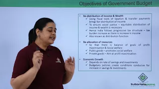 Class 12th – Government Budget and the Economy | Economics | Tutorials Point