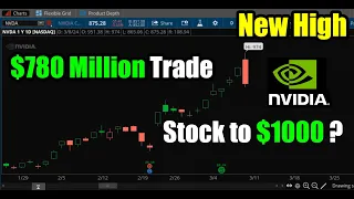 $780 Million NVDA Options Trade: Nvidia Stock to $1000?
