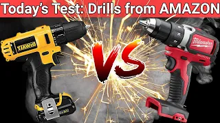 Testing The Toughest Cordless Drills sold on AMAZON