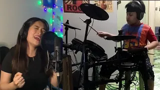 That's Why You Go Away (Version of Ms. Ehla Nympha) Cover by Ms. Marie (Drum Cover by JL Garcia)