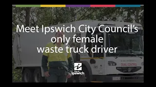 Ipswich City Council Waste Truck driver Belinda Janson