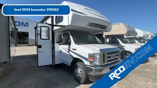USED 2024 Forest River Sunseeker LE 2150SLE Ford Class C Motorhome Walk Through - Pataskala