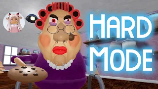 ESCAPE EVIL GRANDMA! (FIRST PERSON OBBY) HARD MODE Roblox Gameplay Walkthrough No Death [4K]