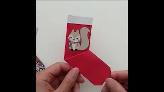 Origami Christmas Socks Tutorial