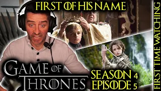 First of His Name | GAME OF THRONES [4x5] (FIRST TIME WATCHING REACTION)