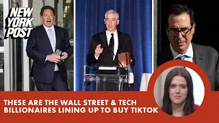 Billionaires race to buy TikTok after Chinese owners ordered to sell app —Steve Mnuchin in lead