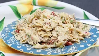 Deli Style Tuna Pasta Salad