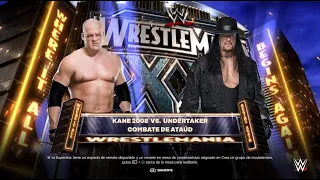 WWE 2K24 - Kane vs Undertaker - Wrestlemania XX - Casket Match