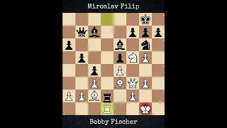 Bobby Fischer vs Miroslav Filip | Candidates Tournament (1962)