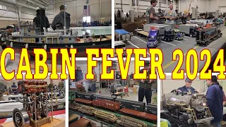 Cabin Fever 2024 RC Show at the Expo - trains, boats, construction equipment and much more!