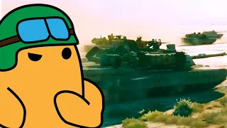 Actual Tank Commander Plays BF3's Thunder Run!