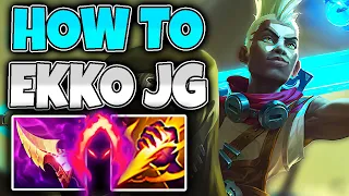 Ekko Jungle - HOW TO SNOWBALL EARLY GAME | I still can't believe the ending..