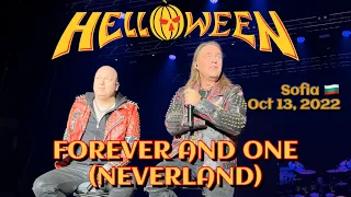 Helloween - Forever and One (Neverland) @Arena, Sofia, Bulgaria🇧🇬 October 13, 2022 LIVE HDR 4K