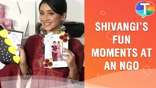 Shivangi Joshi's SPECIAL gesture, spends fun time with girls at an NGO