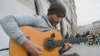 Imad Fares - "Rusicada" Street Spanish Guitar series video#3