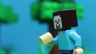 Lego Minecraft Stop-Motion Part 1