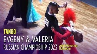 Tango = Evgeny Mironov & Valeria Kulachenkova = 2023 Russian Championship Adult Amateur Ballroom