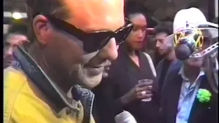 Mickey Rourke Interview at Giuseppe Franco.salon opening early 90's