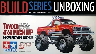 Tamiya Toyota 4X4 Pick-Up MOUNTAIN RIDER - Unboxing & First Look