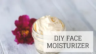 DIY Face Moisturizer for Oily Skin, Dry, Acne, Sensitive, Mature | TALLOW FACE CREAM