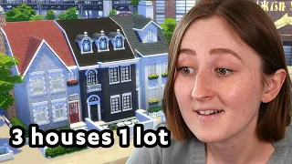 I built a custom apartment building in The Sims 4!