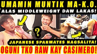 BREAKING: JAPANESE SPARMATE NI CASIMERO UMAMIN NA MUNTIK ma-KO NASAKTAN! ALAS MIDDLEWEIGHT DAW LAKAS