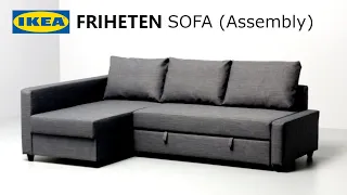 IKEA FRIHETEN Sofa - Unbox & Assembly