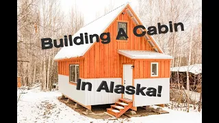 Building A Cabin Solo In Alaska part 2 Vlog of Building A Dry Cabin start to finish