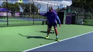 Work on your forehand slice and everything will turn out nice! - Rick Macci