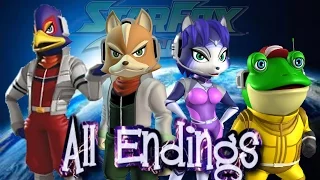 Star Fox Command - All Endings