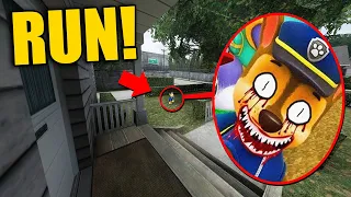 If You See Creepy PAW PATROL Outside Your House, RUN AWAY FAST!! (Scary)