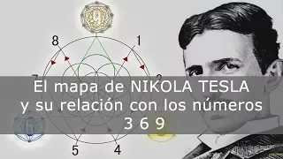 El MAPA de Nikola Tesla y su relación con los números 3 6 9